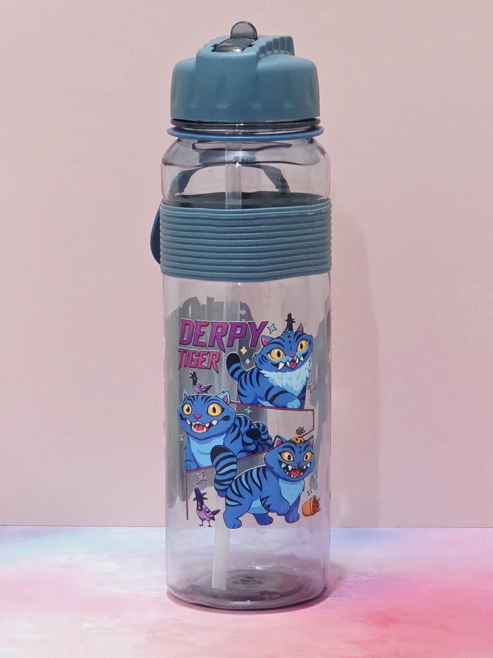 CLEARANCE - Hand-Designed K-POP Demon Hunters, Derpy, Jinu & Rumi Water Bottle